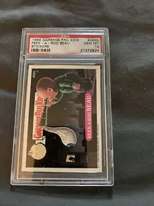 PSA Gem Mint 10 1988 GPK Garbage Pail Kids Peek A Boo 488b Beau Super Rare !! - Picture 1 of 8