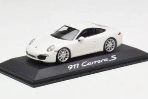 Minichamps 1:43 Porsche 911 Carrera S 991 2011 White WAX20100090 - Picture 1 of 2