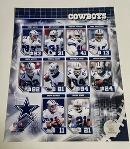 The Dallas Cowboys Starting Team  NFL Photo 8" x 10" Photo File 2006 Witton Ware - Picture 1 of 2
