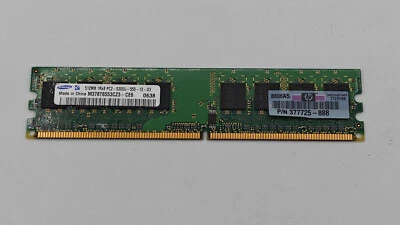 M378T6553CZ3-CE6 Samsung 512MB PC2-5300 DDR2-667MHz non-ECC Unbuffered CL5 240-P - Image 1 of 2
