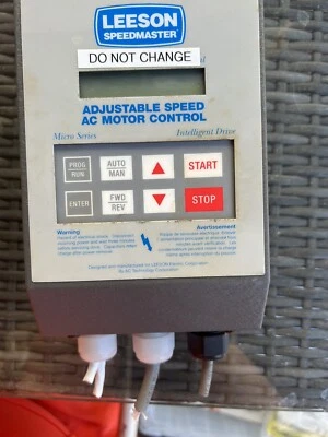  Lesson Speedmaster 174920.00 Adjustable Speed AC Motor Control  - Image 1 of 4