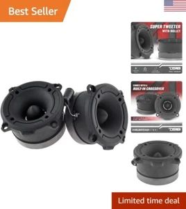 1" Aluminum Frame Super Tweeter - 300W Max Power, 200W RMS, Built-In Crossover - Picture 1 of 10