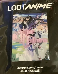 Loot Anime Infinite Dendogram Cover Art Pin - Picture 1 of 3