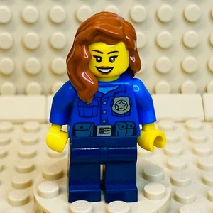 LEGO® Minifigure Female Police Officer (cty0485) Gold Badge Set 60047 - Picture 1 of 4