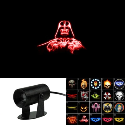 Proyector de luz LED láser rojo Star Wars Darth Vader logotipo motocicleta Foto 1 de 4