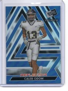 Caleb Odom 2024 Leaf Press Pass Premium Blue Reflector /25 Rookie - Picture 1 of 2