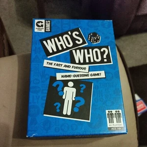 Who's Who? Name Guessing Kartenspiel von Ginger Fox / 2012 - NEU/SEALED - Bild 1 von 2