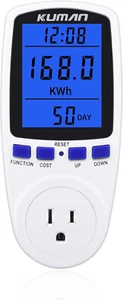 Upgraded Watt Meter, Home Electricity Usage Monitor, Plug-In Socket Power Meter, - Picture 1 of 12