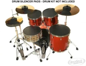 Batteria Kit Silenziatori Muti di RockSolid Drums - SCEGLI LE TAGLIE RICHIESTE - Foto 1 di 6