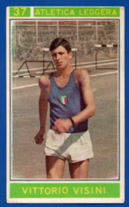 FIGURINA PANINI CAMPIONI DELLO SPORT 1967/68 ATLETICA VISINI N.37 REMOVED - Picture 1 of 2