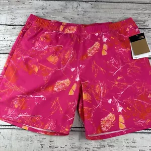New Men's The North Face Wander Shorts - Pink Orange - Size XXL Flash Dry NWT - Picture 1 of 9