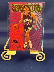 1998 NBA Skybox Z-Force Zensations | John Stockton | #22ZN | Utah Jazz - Picture 1 of 2