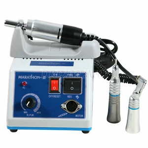 Pulidora Micromotor Eléctrica Dental Marathon Contra Ángulo Recta Pieza de Mano S#N - Imagen 1 de 24