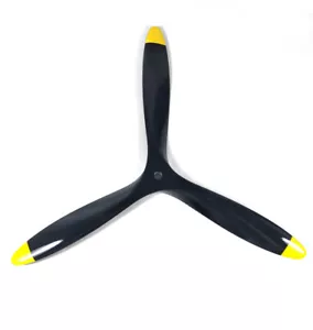 Hélice de madera de haya de 3 hojas 15x8 pulgadas de alta calidad CW hélice de uso de avión de radiocontrol - Imagen 1 de 3