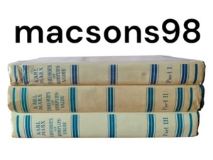 Karl Marx Theories of Surplus-Value 3 Parts Progress Publishers Moscow 1963 - Bild 1 von 24