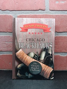 Chicago Blackhawks Team Trivia Book The Ultimate Slapshot Challenge Hardcover  - Picture 1 of 11