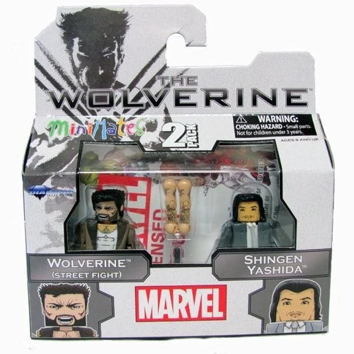 Minimates: The Wolverine Street Fight and Shingen Yashida paquete de 2 de Diamond Sele Foto 1 de 1