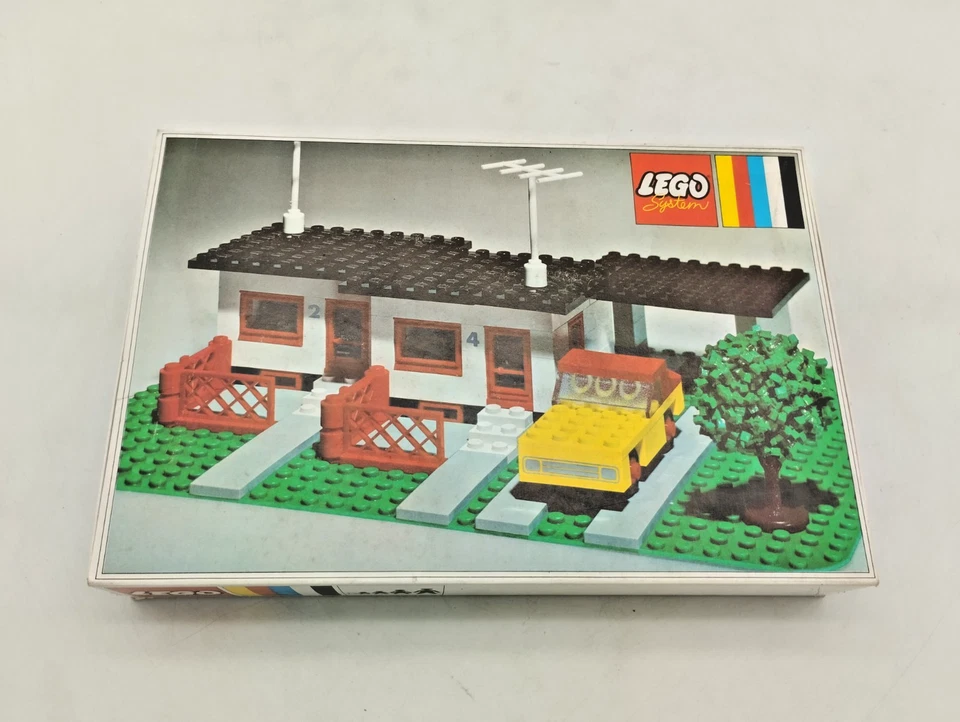 LEGO 353 Terrace House OVP GOOD COMPLETE Box Legoland Town Vintage 70s - Bild 1 von 4