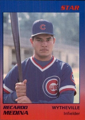 Ricardo Medina 1989 Star Wytheville Cubs #22 RC Wytheville Cubs *AutographDen* - Image 1 of 2