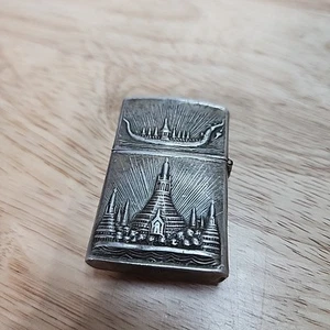 Vintage Sterling Siam (Thailand) Lighter - Picture 1 of 9