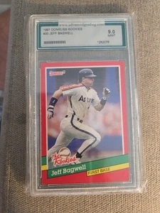 1991 Donruss Rookies Jeff Bagwell #30 Rookie Mint 9 RC Astros Vintage MLB - Picture 1 of 2