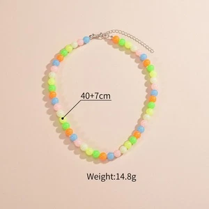 Distinctive Bohemian Style Necklace with Glow in the Dark Features for Fun - Bild 1 von 4
