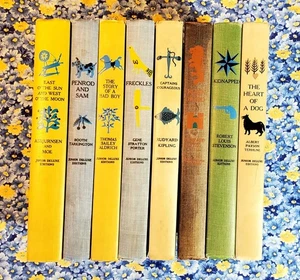 Junior Deluxe Editions, Lot of 8 Children's Books, 1950's & 1960's, HC - Picture 1 of 24