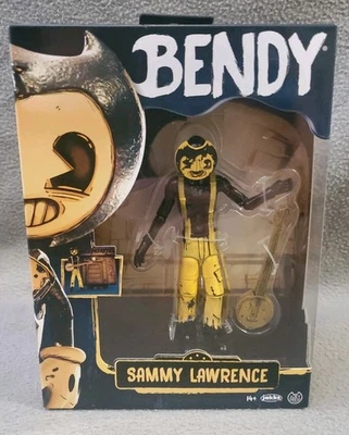 Figura JAKKS Pacific Bendy & The Ink Machine Sammy Lawrence con Banjo 2024 Nueva Foto 1 de 4