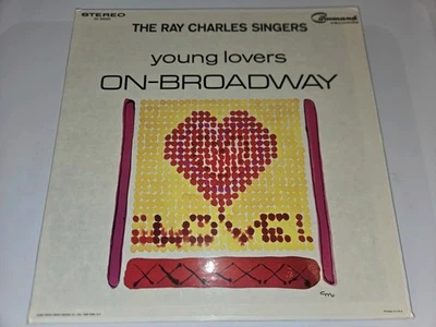 THE RAY CHARLES SINGERS YOUNG LOVERS ON BROADWAY LP 890SD (Vinyl, 1965) - Image 1 of 4