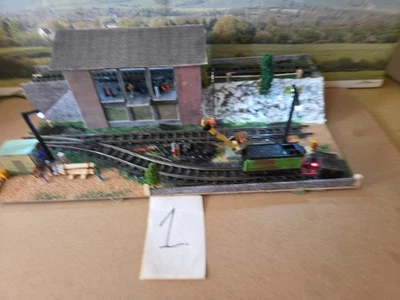oo gauge model railway diorama COALING STAGE - Image 1 of 4
