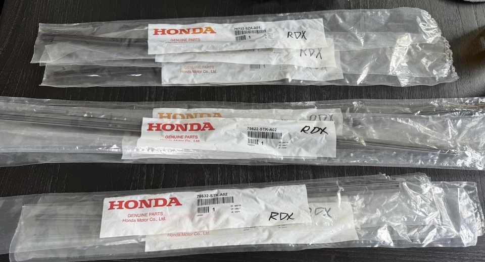 Acura RDX 2017 insertos de limpiaparabrisas - X3 nuevos juegos delanteros y traseros Foto 1 de 1