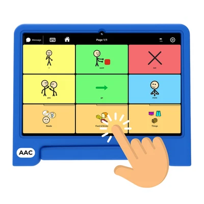 Dispositivo TalkingTiles AAC – Terapia da fala, ferramenta de comunicação não verbal para autismo - Imagem 1 de 4
