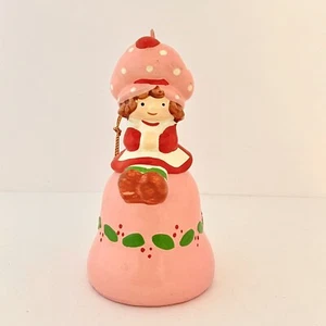 Strawberry Shortcake Sitting On Her Bell ornament collectible. Clean. 1982 - Picture 1 of 11