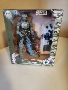 World Peacekeepers 1:8 Action Figure "Iceman Sniper" Ammobot Brand New Sealed - Picture 1 of 7