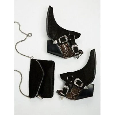 jeffrey campbell free people icon western boot size 7.5 - Image 1 of 4