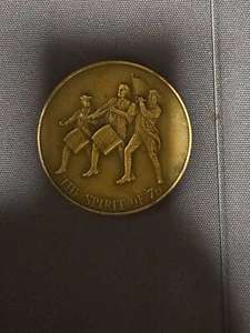 The Spirit of '76 Bicentennial Bronze Münze  - Bild 1 von 2