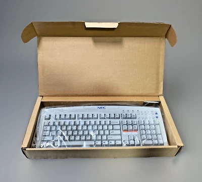 NEW Rare NEC Model SK-1300 Mechanical Computer Keyboard - Image 1 of 4
