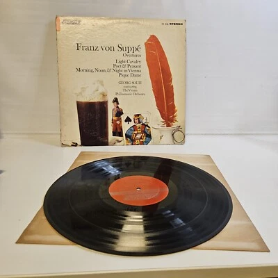 SOLTI Suppe Overtures LONDON UK Stereo WBg BB CS-6146 1E/2E FFSS lp - Image 1 of 4