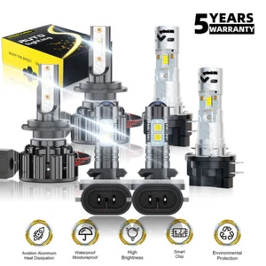 FOR Hyundai Sonata 2009 2010 Combo 6x Headlight Hi/Lo Beam Fog Light Bulbs - Picture 1 of 17
