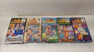 NEW SEALED Alvin And The Chipmunks VHS Tapes Lot of 5 Christmas Easter Halloween - Picture 1 of 17