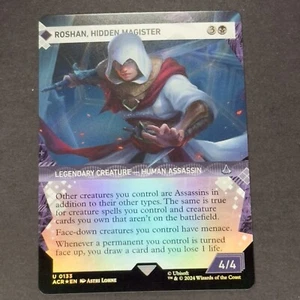 Roshan, Hidden Magister (Showcase) Universes Beyond: Assassin's Creed Foil - Picture 1 of 2