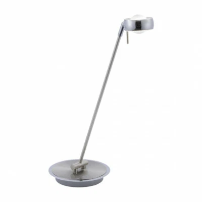 LED Schreibtischleuchte IR Fernbedienung Farbwechsel Dimmbar RGB Silber 560lm - Bild 1 von 4