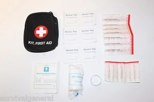 Kit de primeros auxilios bolsa de supervivencia médica de emergencia coche supervivencia exterior hogar negro - Imagen 1 de 1