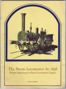 1967 THE STEAM LOCOMOTIVE IN 1838 w/ PLATES by THOMAS TREDGOLD - EXC COND - Picture 1 of 3