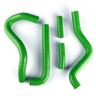 Green Silicone Radiator Hose Coolant Pipe For 1994-2002 KAWASAKI KX 250 KX250 - Image 1 of 4