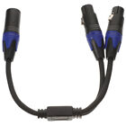 Goxlr Mic Cable Splitter 3 Pin Male To Double Female Patch Cable