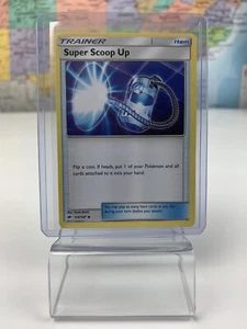 SHIPS SAME DAY Pokemon Card NM Super Scoop Up 124/147 Trainer Item 2017 Uncommon - Picture 1 of 1