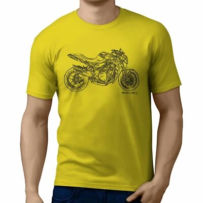 T-Shirt JL Illustration For A MV Agusta Brutale 1090 Corsa Motorrad Fan - Bild 1 von 4