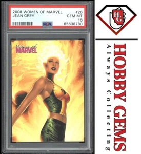 Jean Grey PSA 10 2008 Rittenhouse Women of Marvel #26 C5 - Bild 1 von 2