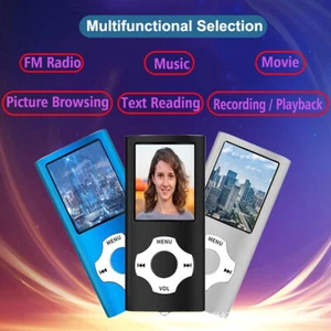 32GB MP3 Player with Bluetooth 4.2, Wodgreat Mini Music Player with Built-in HD - Picture 1 of 14